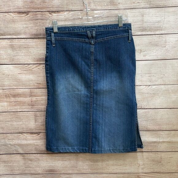 VINTAGE SQUEEZE BY STEPHEN HARDY DENIM SKIRT - Picture 5 of 5